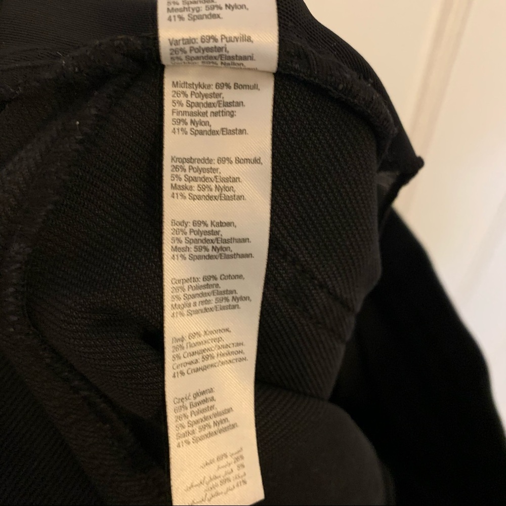SPANX Black Pointe Knit Pants 429 - Picture 7 of 8
